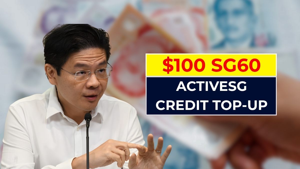SG60 Celebration, Singapore Residents to Receive Up to $100 in ActiveSG Credits
